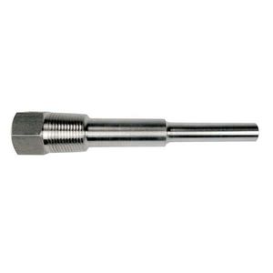 Digi-Sense Thermowell, 304 Stainless Steel, 9 in. Length, 1/2 in. Connection - 90433-83