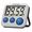 Digi-Sense Traceable Blue-Steel Digital Timer with Calibration - 98768-63