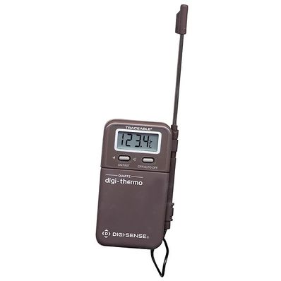 Digi-Sense Traceable Continuous-Use Thermistor Thermometer with Calibration - 08402-61