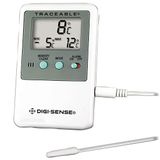 Digi-Sense Traceable General-Purpose Digital Thermometer with Calibration; 1 Wire Probe - 94460-70