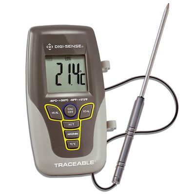 Digi-Sense Traceable Kangaroo Thermocouple Thermometer with Calibration - 86460-01