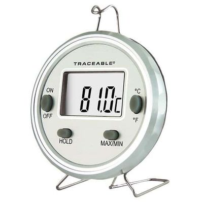 Digi-Sense Traceable Metal Thermometer with Calibration; Dishwasher - 98767-28