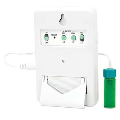 Digi-Sense Traceable Ultra Refrigerator/Freezer Thermometer with Calibration; 1 Vaccine Bottle Probe - 98767-59