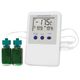 Digi-Sense Traceable Ultra Refrigerator/Freezer Thermometer with Calibration; 2 Bottle Probes - 98767-55