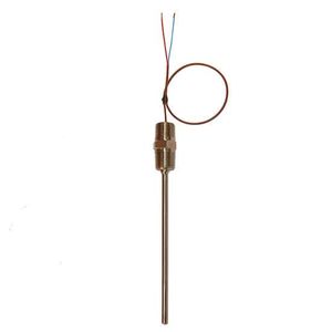 Digi-Sense Type J Ind Thermocouple Probe Probe 4 in. L, 12 in. Ext .250 Dia, Ungrounded Junction - 18524-81