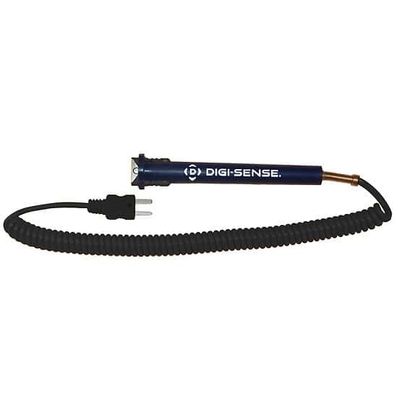 Digi-Sense Type J Replacement Penetration Probe, 8 in. L, with Mini-Connector, .125 Dia. Grounded Junction - 18526-84