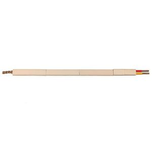 Digi-Sense Type K Ceramic Thermocouople Probe, 18 in., Bare Leads, Exp Jct - 18526-51