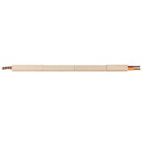 Digi-Sense Type K Ceramic Thermocouople Probe, 36 in., Bare Leads, Exp Jct - 18526-52