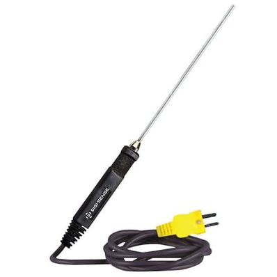 Digi-Sense Type K Thermocouple Probe; General-Pupose Penetration, Straight Cable - 98767-20