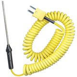Digi-Sense Type K Thermocouple Probe; General-Purpose Penetration, Coiled Cable - 98768-33