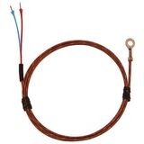 Digi-Sense Type T Economic Bolt On Thermocouple Probe #8 Screw 24 in. Fiberglass Ext. Grounded Junction - 18526-37