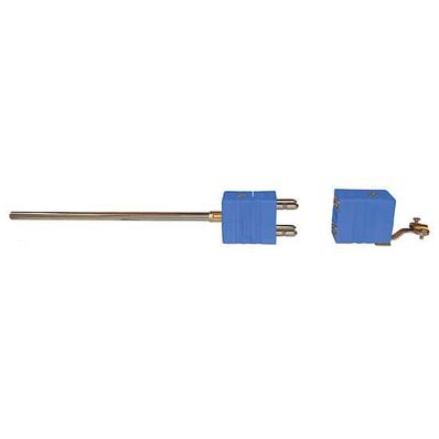 Digi-Sense Type T Thermocouple Probe Quick DisConnector, Dual with Std-Connector, 12 in. L, .250 Dia, Exposed Junction - 18520-22 Digi-Sense Type T Thermocouple Probe Quick DisConnector, Dual with Std-Connector, 12 in. L, .250 Dia, Exposed Junction - 18520-22