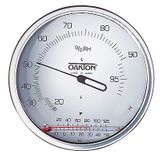 Digi-Sense Wall Mount Thermo-Hygrometer with Glass Thermometer - WD-03313-70