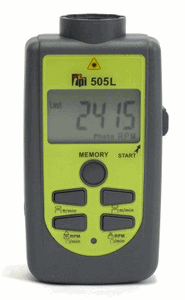 TPI 505L Laser Sighting Digital Photo/Contact Tachometer TPI 505L Laser Sighting Digital Photo/Contact Tachometer