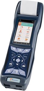 E Instruments BTU1500 Combustion Analyzer with O2, CO, CO2, Efficiency, Excess Air, Draft, Pressure - Also includes: Memory & PC Software Included, Wireless Bluetooth, Probe, Hose, Case, Charger, Auto Calculations for High Efficiency Systems, and ANDROID & APPLE APP - 1500-1