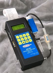Enerac 500-1 Handheld Combustion Efficiency Emissions Analyzer includes O2 (Oxygen) Sensor