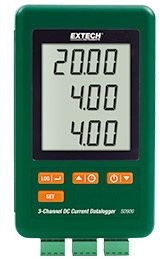 Extech 3-Channel DC Current Datalogger - SD900