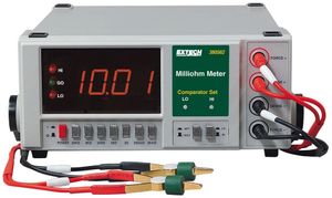 Extech 380562 High Resolution Precision Milliohm Meter (220VAC) Extech 380562 High Resolution Precision Milliohm Meter (220VAC)