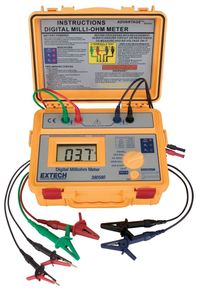 Extech 380580 Battery Powered Milliohm Meter Extech 380580 Battery Powered Milliohm Meter