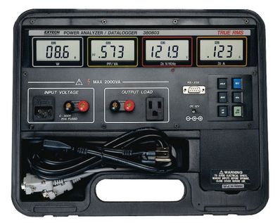 Extech 380803 True RMS Power Analyzer Datalogger