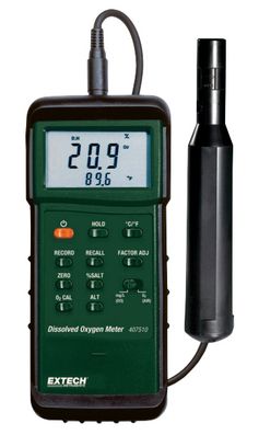 Extech 407510 Heavy Duty Dissolved Oxygen Meter with PC interface
