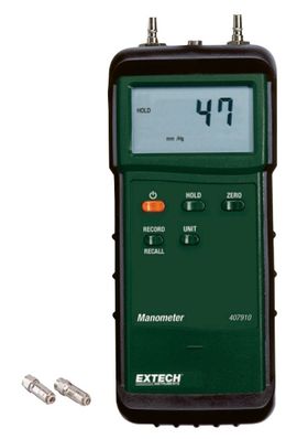 Extech 407910 Heavy Duty Differential Pressure Manometer (29psi)