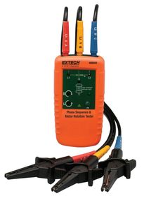 Extech 480403 Motor Rotation and 3-Phase Tester