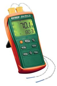 Extech EA10 EasyView Dual Input Thermometers