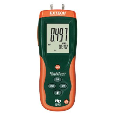 Extech HD755 Differential Pressure Manometer (0.5psi)