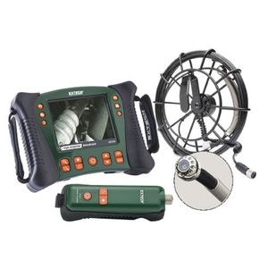 Extech HDV650W-30G HD VideoScope Wireless Plumbing Kit with 30m Probe