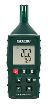 Extech Hygro-Thermometer Psychrometer with NIST - RHT510-NIST