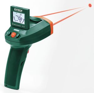 Extech IRT500 Dual Laser IR Thermal Scanner with Adjustable Display