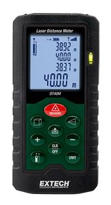 Extech Laser Distance Meter (40M) - DT40M