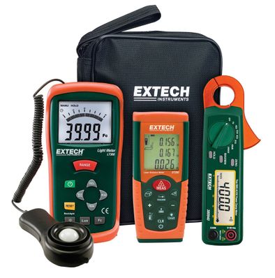 Extech LRK15 Lighting Retrofit Kit with Power Clamp Meter