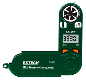 Extech Mini Thermo-Anemometer with Built-in Compass - 45168CP