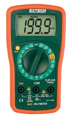 Extech MN35 Digital Mini MultiMeter
