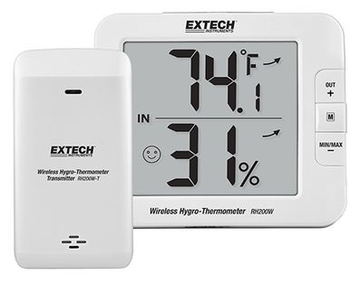 Extech Multi-Channel Wireless Hygro-Thermometer - RH200W