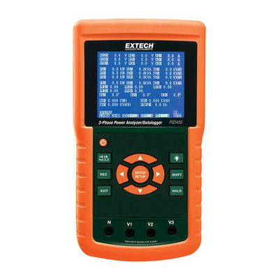 Extech PQ3450 3-Phase Power Analyzer/Datalogger