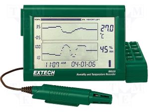 Extech RH520A Humidity + Temperature Chart Recorder with Detachable Probe