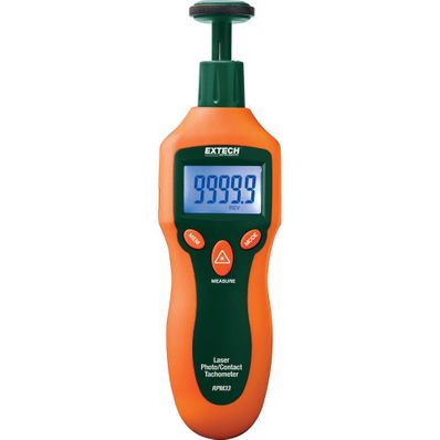Extech RPM33 Combination Contact/Laser Photo Tachometer