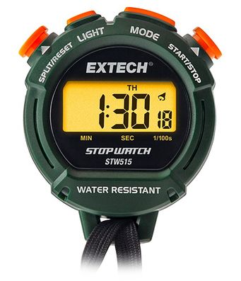 Extech Stopwatch/Clock with Backlit Display - STW515