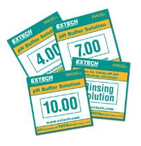Extech Tripak Buffer Pouches (4, 7 and 10pH plus rinse solution) - PH103