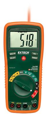 Extech True RMS DMM Built-In IR Thermometer + Laser Multimeter - EX470A