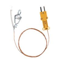 Fieldpiece High Temperature K-Type Thermocouple with Alligator Clip - ATAF1