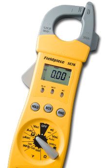 Fieldpiece Temperature and Capacitance Clamp Meter - SC76
