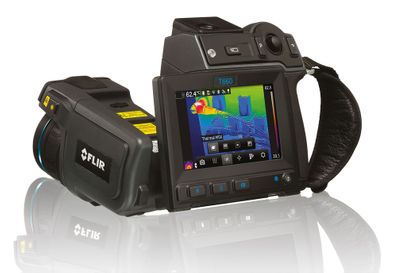 FLIR T660 IR Camera 640 x 480 Resolution / 30Hz with Standard 25 Lens and Optional 45 Lens (45, f=13.1mm) with Case - 55904-8525