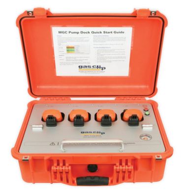 Gas Clip Technologies MGC-DOCK-PUMP MGC Pump Dock - Case, Regulator, Power Supply & USB Memory (For use with MGC Pump Instruments)