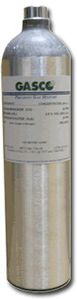 Gasco 116L-98-1 116 Liter Hydrogen Sulfide Calibration Gas, 1% vol., Nitrogen