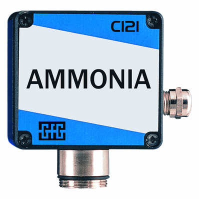 GfG CI 21 Fixed Gas Transmitter with Internal Sensor, Ammonia (NH3), 1 to 1000 ppm - 2211005 GfG CI 21 Fixed Gas Transmitter with Internal Sensor, Ammonia (NH3), 1 to 1000 ppm - 2211005