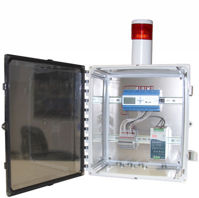 GfG GMA 200 Series Control Panel with Amber Strobe, 4 Channels, 2 Amp Power Supply - 200MT-4-Y